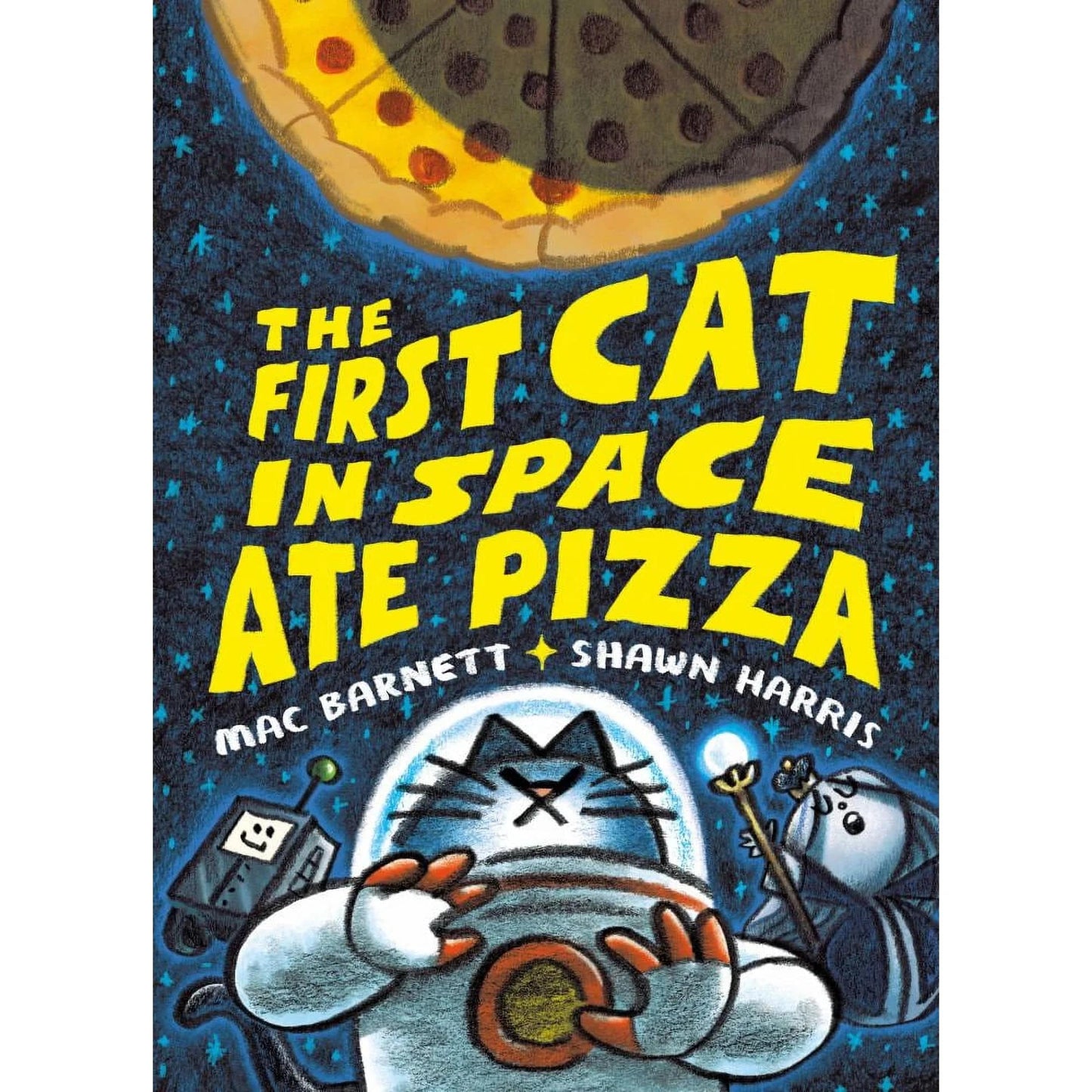 Harper Collins Graphic Novel Books The First Cat in Space Ate Pizza