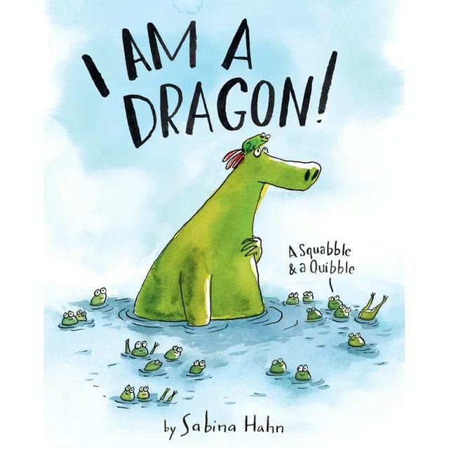 Harper Collins Hardcover Books Default I Am a Dragon!  A Squabble & a Quibble