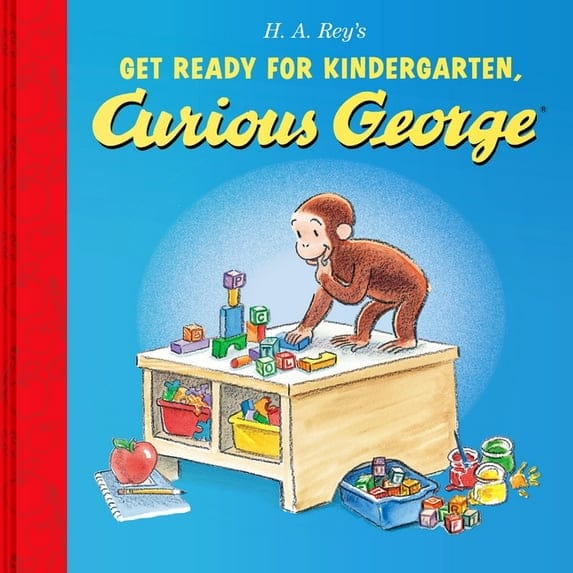 Harper Collins Hardcover Books Get Ready for Kindergarten, Curious George
