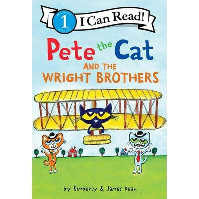 Harper Collins I Can Read Level 1 Books Default Pete the Cat and the Wright Brothers (I Can Read Level 1)