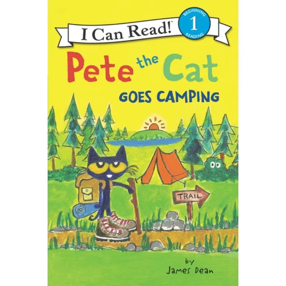 Harper Collins I Can Read Level 1 Books Pete The Cat Goes Camping (I Can Read Level 1)