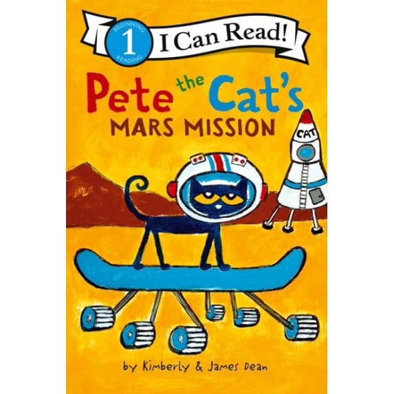 Harper Collins I Can Read Level 1 Books Pete the Cat's Mars Mission (I Can Read Level 1)