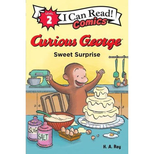 Harper Collins I Can Read Level 2 Books Curious George: Sweet Surprise (I Can Read Comics Level 2)