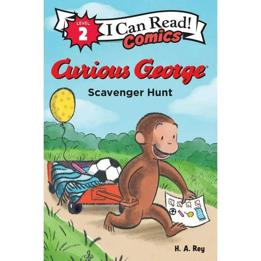 Harper Collins I Can Read Level 2 Books Default Curious George: Scavenger Hunt (I Can Read Comics Level 2)