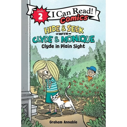 Harper Collins I Can Read Level 2 Books Hide & Seek with Clyde & Monique: Clyde in Plain Sight (I Can Read Comics Level 2)