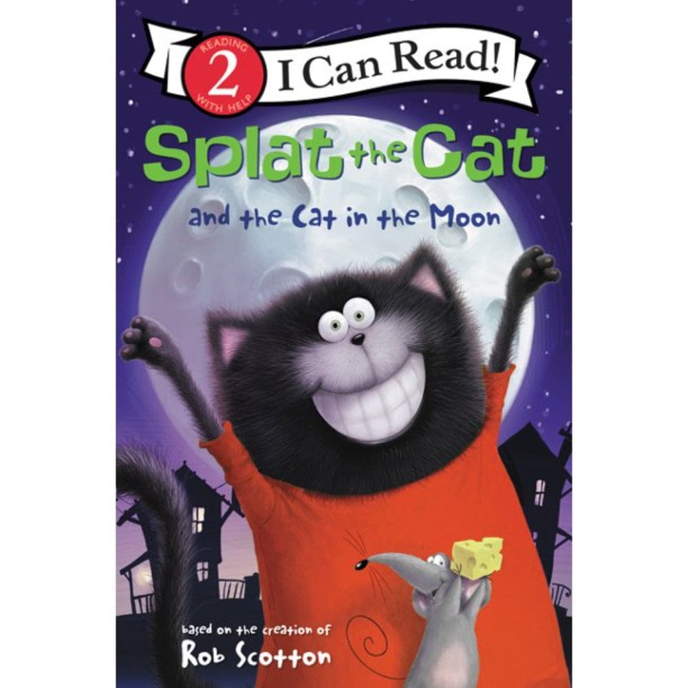 Harper Collins I Can Read Level 2 Books Splat the Cat and the Cat in the Moon (I Can Read Level 2)