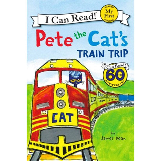 Harper Collins My First I Can Read Books Pete the Cat's Train Trip (My First I Can Read)