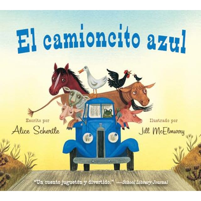 Harper Collins Spanish Books EL CAMIONCITO AZUL (Little Blue Truck Spanish Edition)