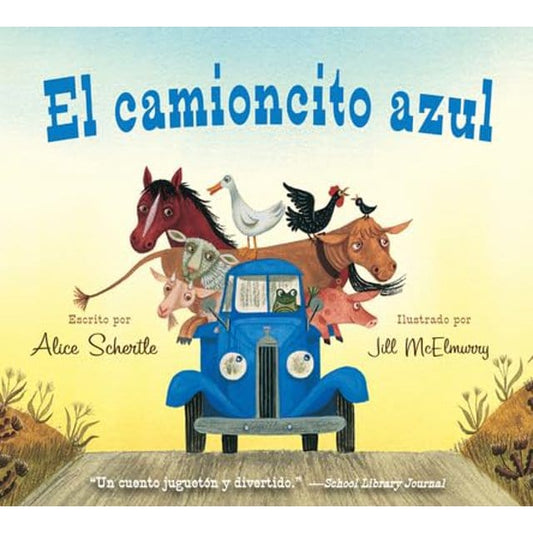 Harper Collins Spanish Books EL CAMIONCITO AZUL (Little Blue Truck Spanish Edition)