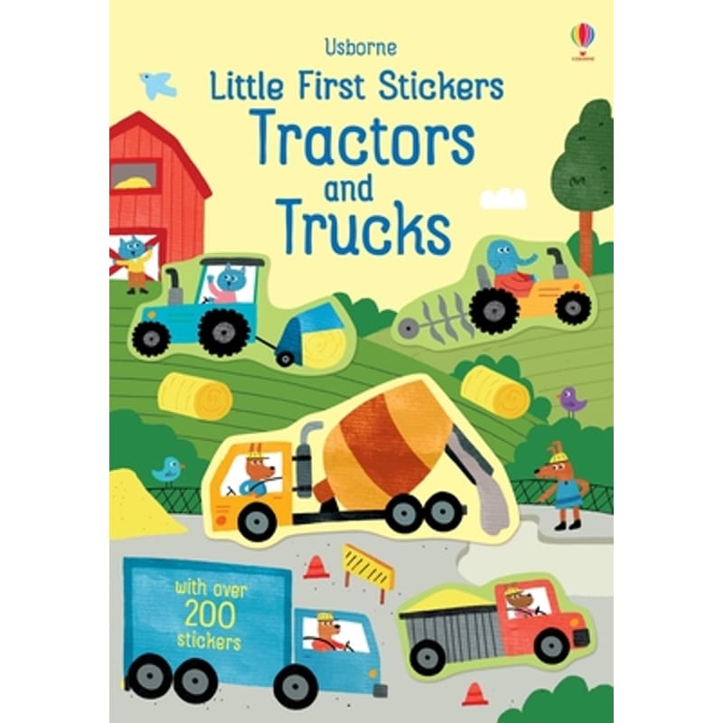 HarperCollins Activity Books Little First Stickers Tractors and Trucks