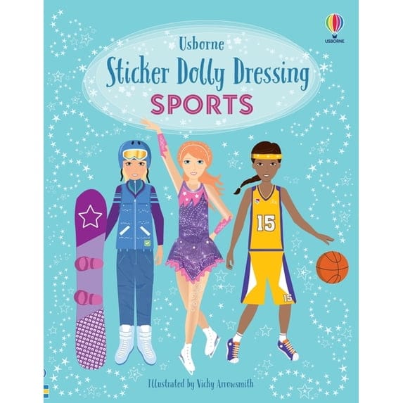 HarperCollins Activity Books Sticker Dolly Dressing Sports