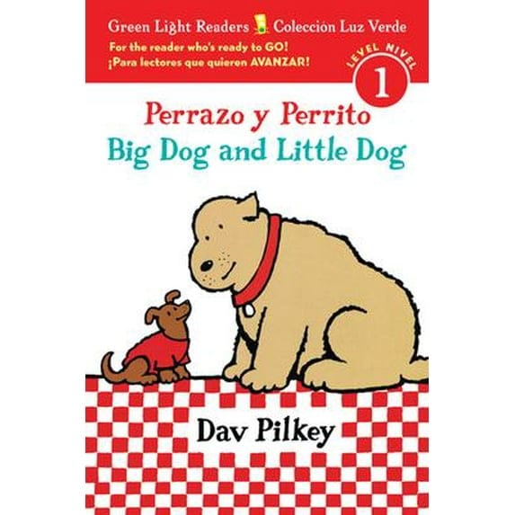 HarperCollins Bilingual Books Big Dog and Little Dog/Perrazo y Perrito (Bilingual Reader Lvl 1)