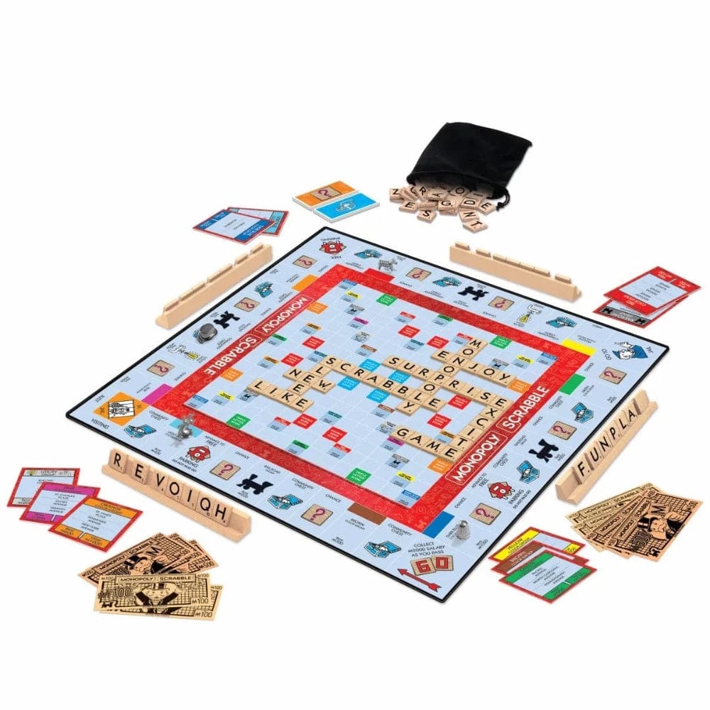 Hasbro Strategy Games Default Monopoly Scrabble