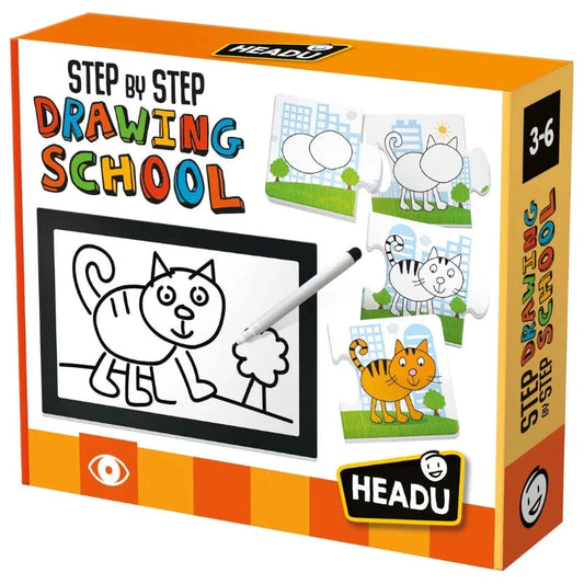 Headu Coloring & Painting Kits Step-by-Step Drawing School