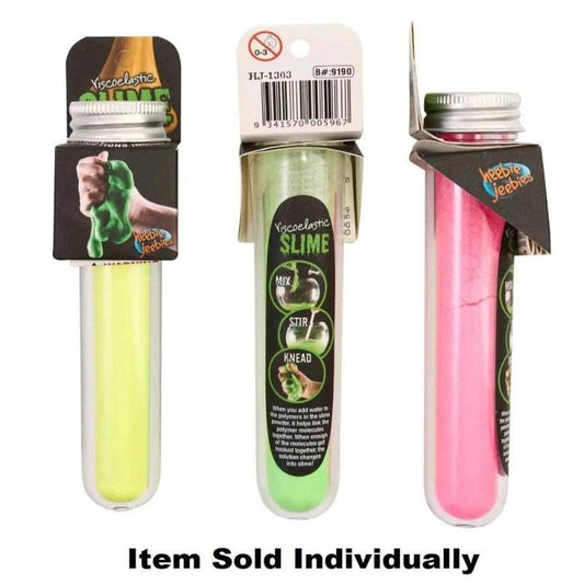 Heebie Jeebies Science Experiments Default Slime Test Tube (Assorted Colors)