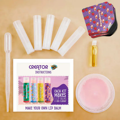 Heebie Jeebies Science Kits Creator Lip Balm Raspberry Sunday