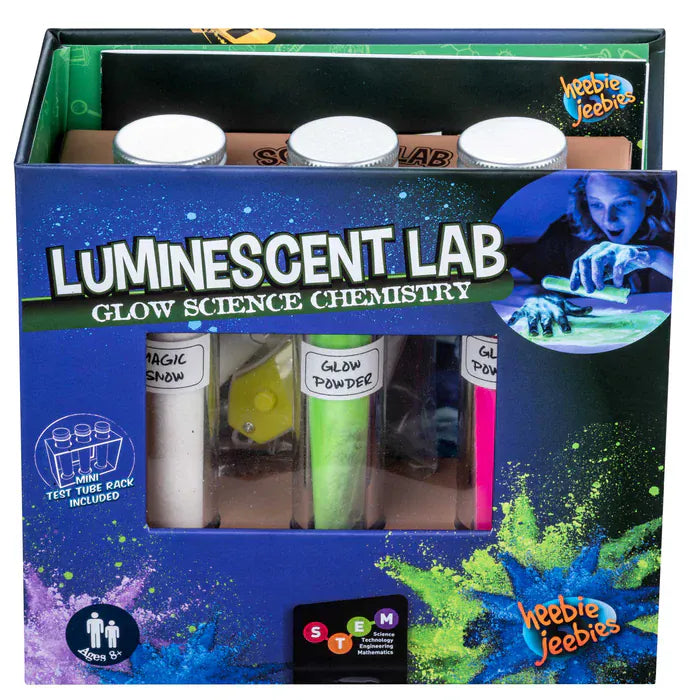 Heebie Jeebies Science Lab Kits Luminescent Lab: Glow Science Chemistry