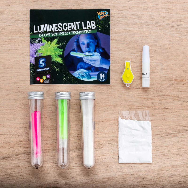 Heebie Jeebies Science Lab Kits Luminescent Lab: Glow Science Chemistry