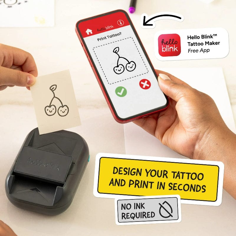 Hello Blink Art & Craft Activity Kits Hello Blink Tattoo Maker