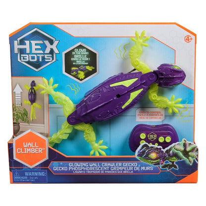 Hex Bots Remote Controlled Toys HOLIDAY Hex Bots -  Wall Crawler Glow-in-the-Dark Gecko