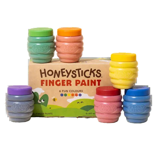 Honeysticks Arts & Crafts Honeysticks Finger Paint 6pk