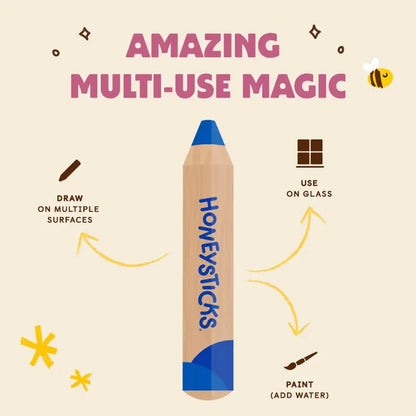 Honeysticks Arts & Crafts Honeysticks Little Learners Colored Pencils 7pk