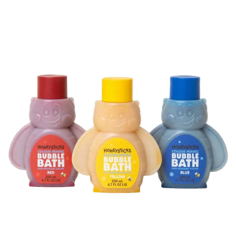 Honeysticks Bath Toys Honeysticks - Bubble Bath Color Mixing 3pk