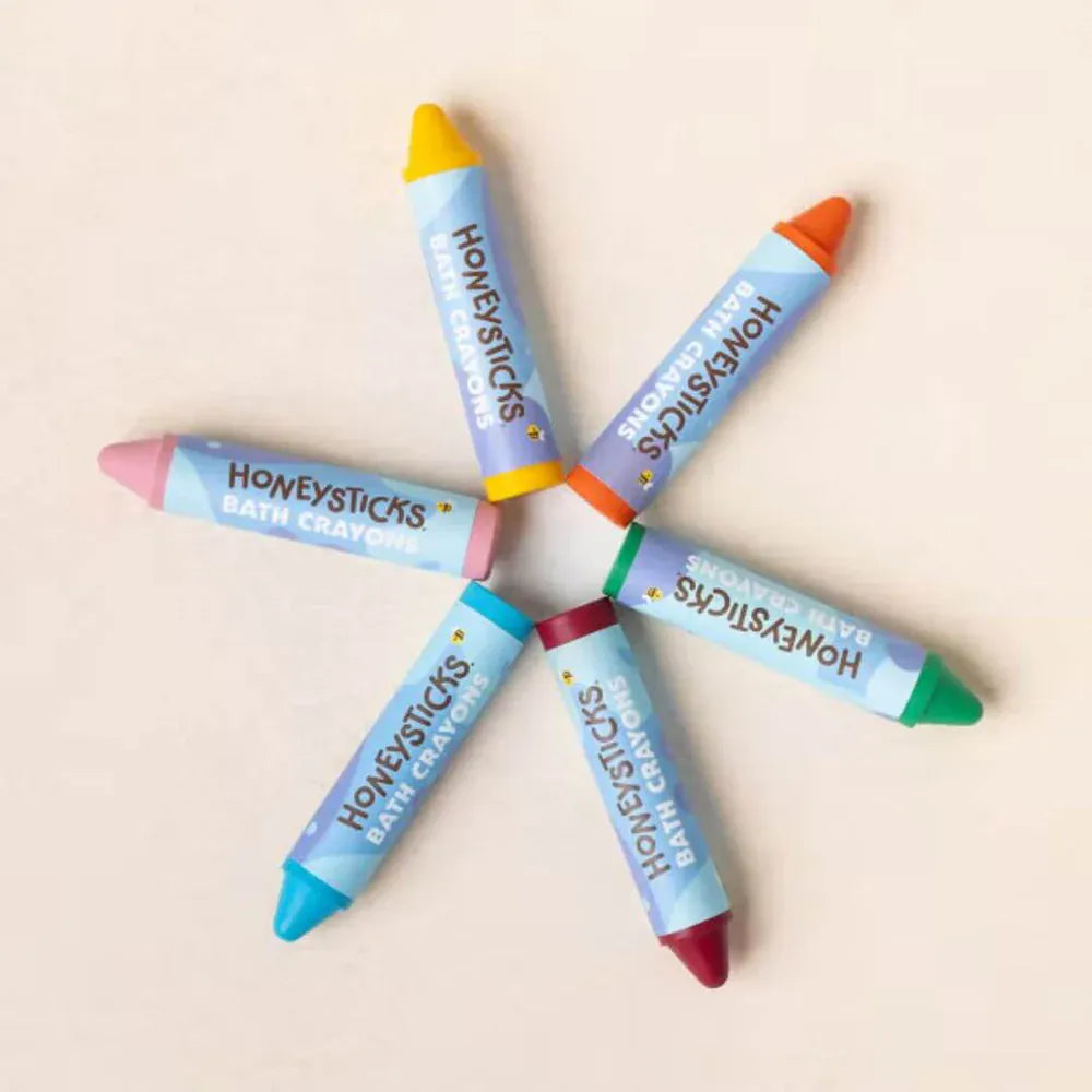 Honeysticks Bath Toys Honeysticks - Jumbo Bath Crayons 6pk
