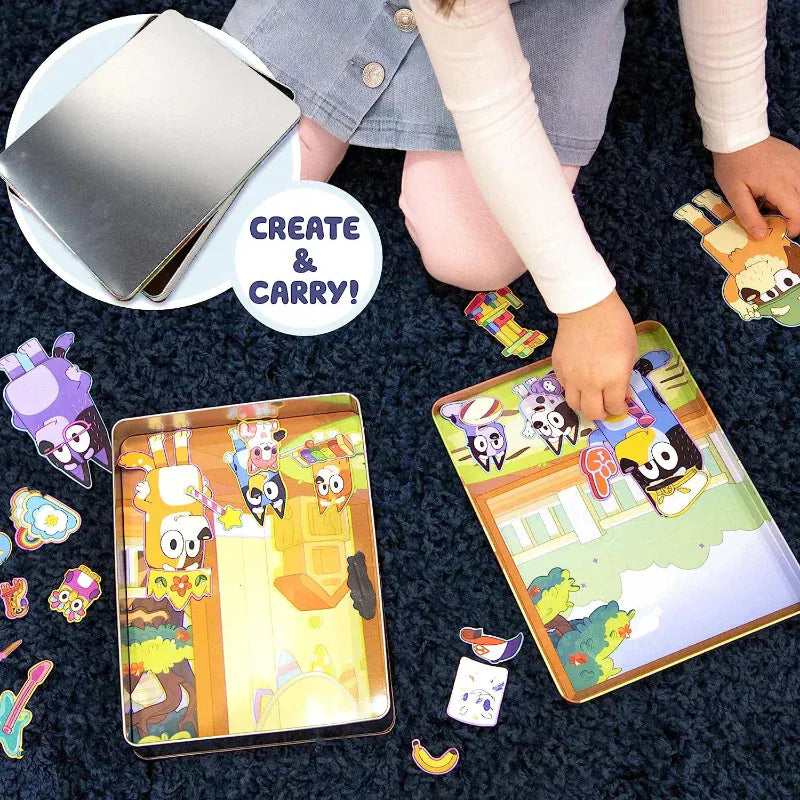 Horizon Group Magnetic Activity Set Bluey Magnetic Playset