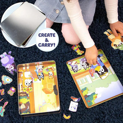 Horizon Group Magnetic Activity Set Bluey Magnetic Playset