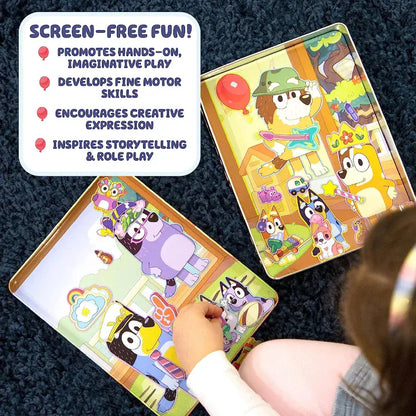 Horizon Group Magnetic Activity Set Bluey Magnetic Playset
