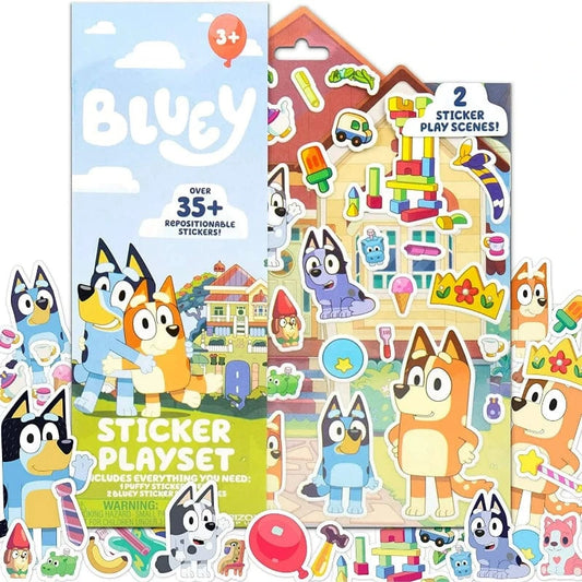 Horizon Group Sticker Activity Sets Default Bluey Sticker Playset