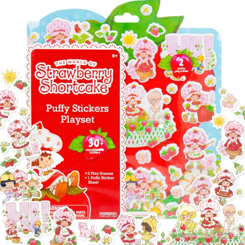 Horizon Group Sticker Activity Sets Strawberry Shortcake Puffy Sticker Playset