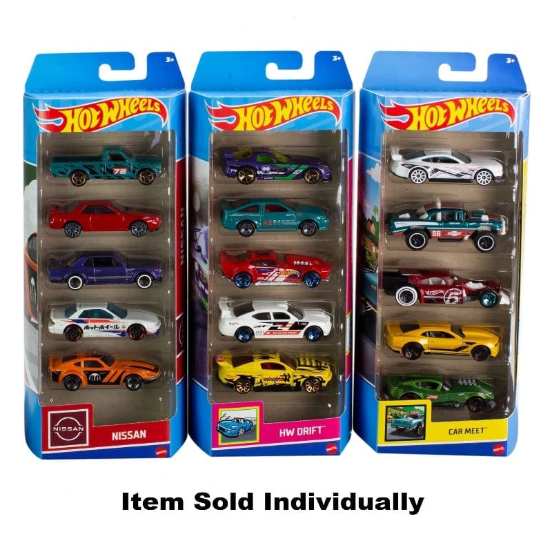 Hot Wheels Vehicles Hot Wheels 5 Pack (Assorted Styles)
