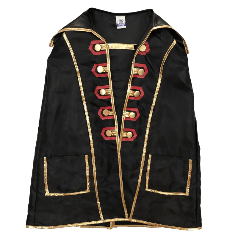 Hotaling Inc. Dress Up Accessories Captain Cross Pirate Cape