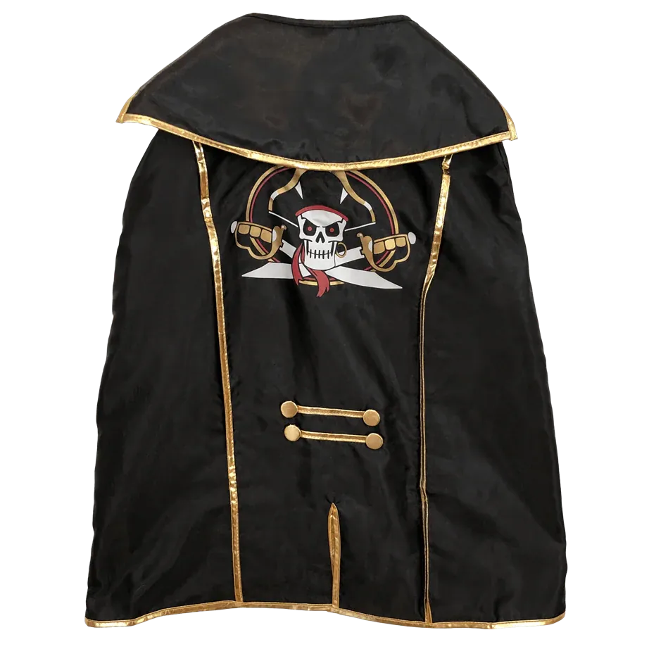 Hotaling Inc. Dress Up Accessories Captain Cross Pirate Cape
