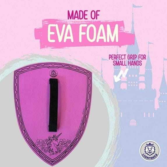 Hotaling Inc. Dress Up Accessories Princess Unicorn Flower Shield