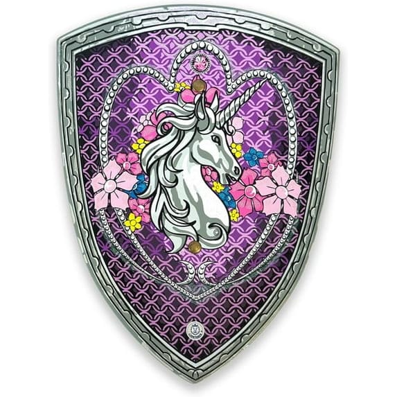Hotaling Inc. Dress Up Accessories Princess Unicorn Flower Shield