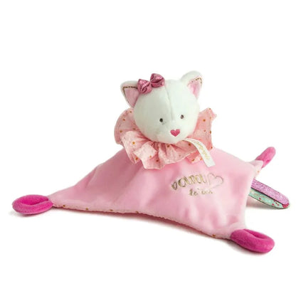 Hotaling Inc. Plush Baby Doudou Dream Maker Cat Blanket Pal