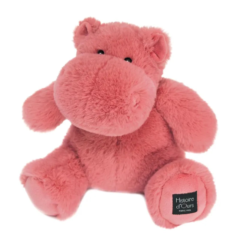 Hotaling Inc. Plush Safari & Jungle Histoire d'Ours Hippo Terracotta