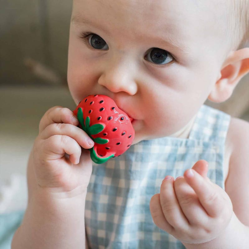 Hotaling Inc. Rattles & Teethers Default Sweetie the Strawberry Teether