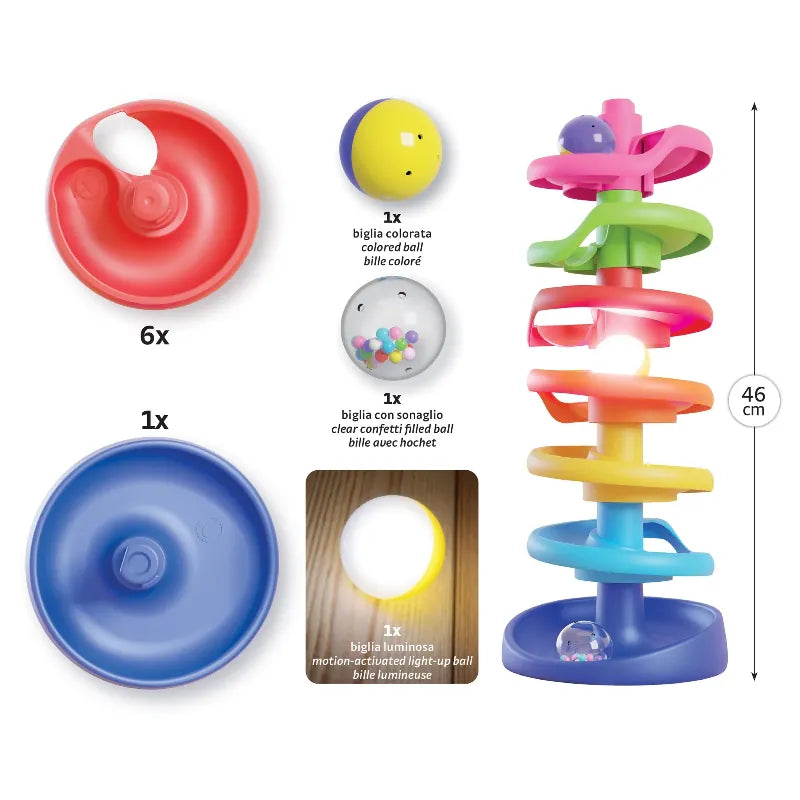 Hotaling Inc. Toddler Spiral Tower Brightball