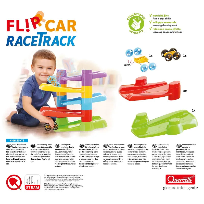Hotaling Inc. Vehicle Playsets Flip Car Race Track