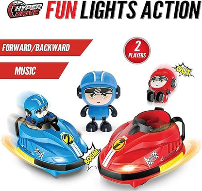 HyperDrive Remote Controlled Toys Bumper Cars RC