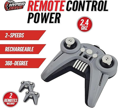 HyperDrive Remote Controlled Toys Bumper Cars RC