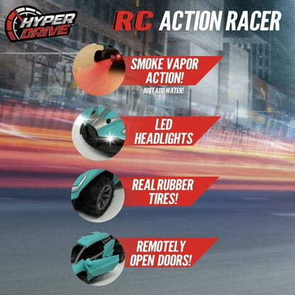 HyperDrive Remote Controlled Vehicles Default Action Racer RC