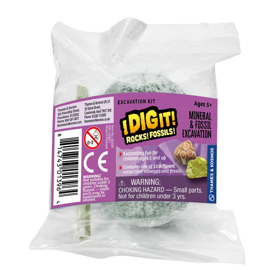 I Dig It! Science Excavation Kits Default I Dig It! Rocks & Fossils Mini Excavation