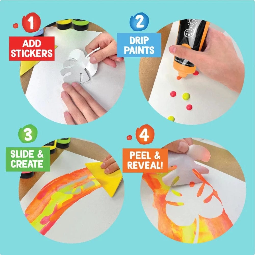 iHeart Art Art & Craft Activity Kits iHeart - Squeegee Art