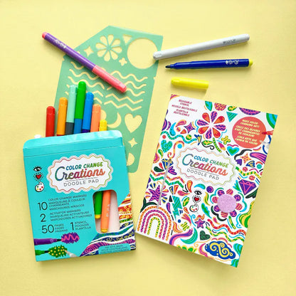 iHeart Art Coloring & Painting Kits Color Change Creations Doodle Pad