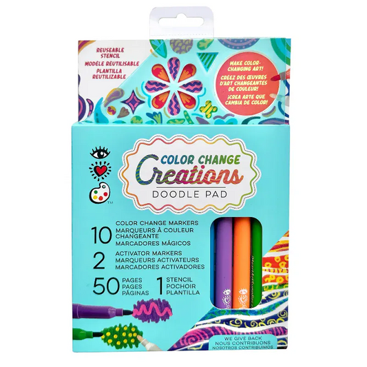 iHeart Art Coloring & Painting Kits Color Change Creations Doodle Pad